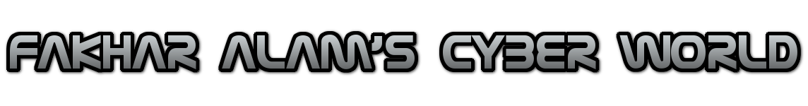 Fakhar Alam's Cyber World